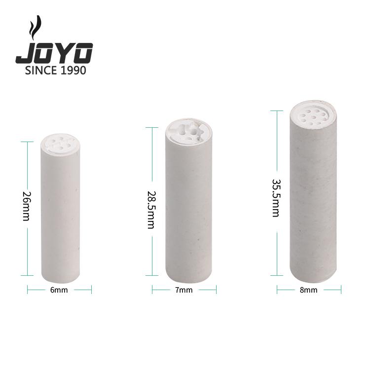 JY-P08 8mm Activated Carbon Tobacco Pipe Filter